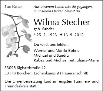 Wilma Stecher
