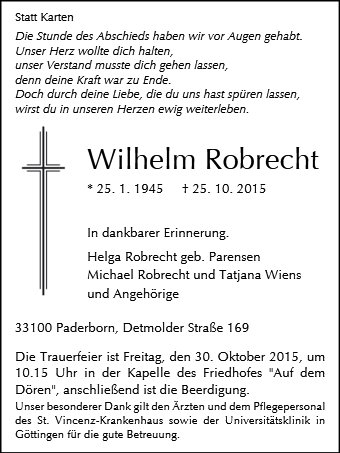 Wilhelm Robrecht
