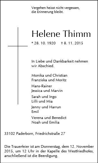 Helene Thimm