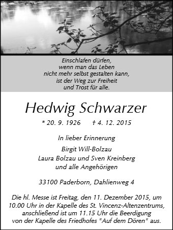 Hedwig Schwarzer