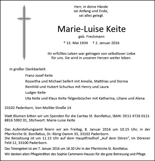 Marie-Luise Keite