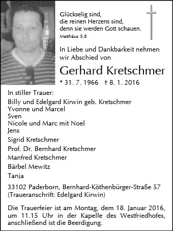Gerhard Kretschmer