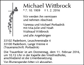 Michael Wittbrock
