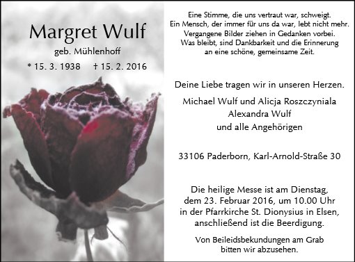 Margret Wulf