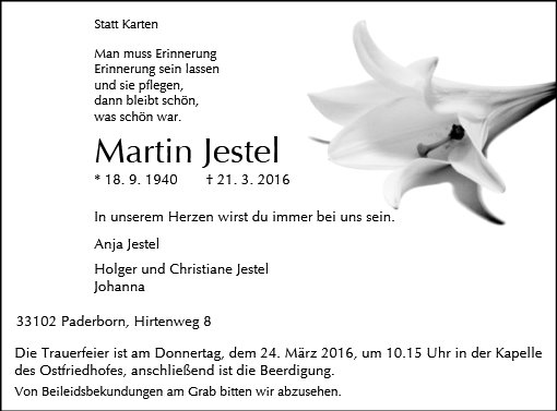 Martin Jestel
