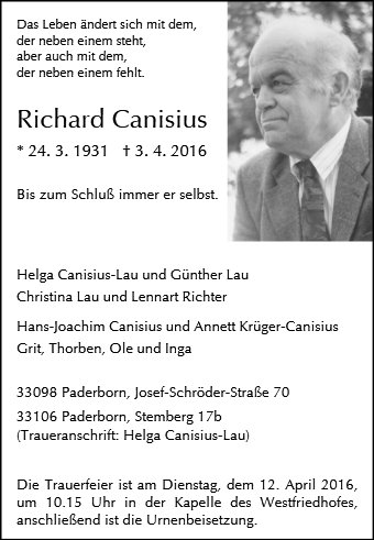 Richard Canisius