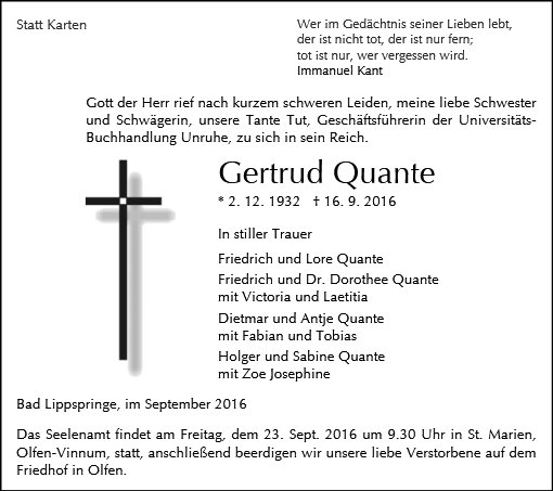 Gertrud Quante