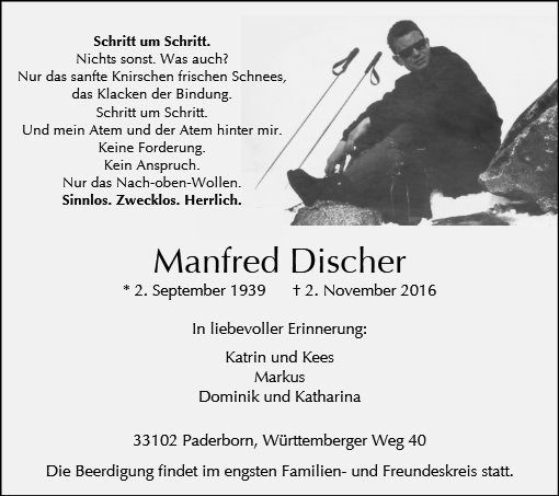 Manfred Discher