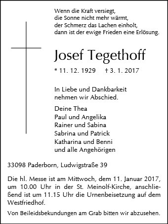 Josef Tegethoff