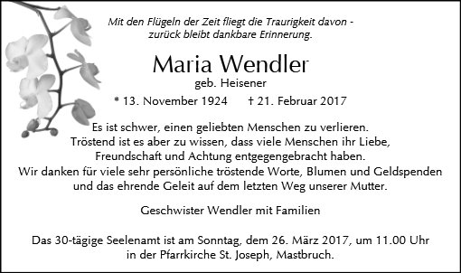 Maria Wendler