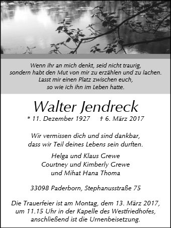 Walter Jendreck