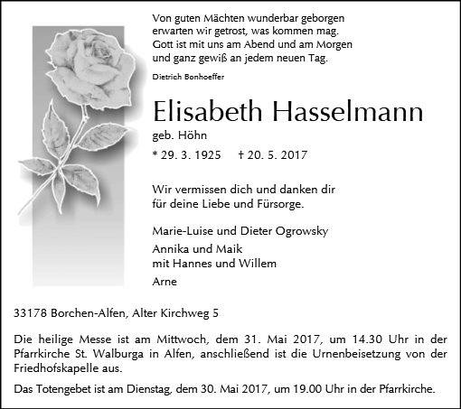 Elisabeth Hasselmann