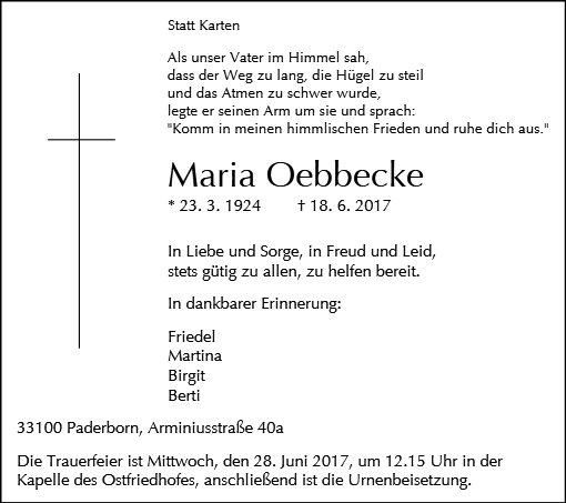 Maria Oebbecke