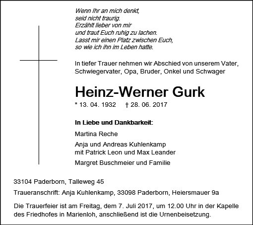 Heinz-Werner Gurk
