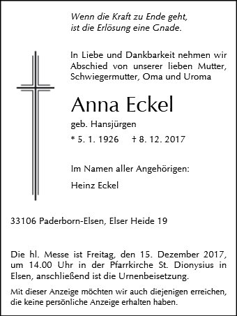 Anna Eckel