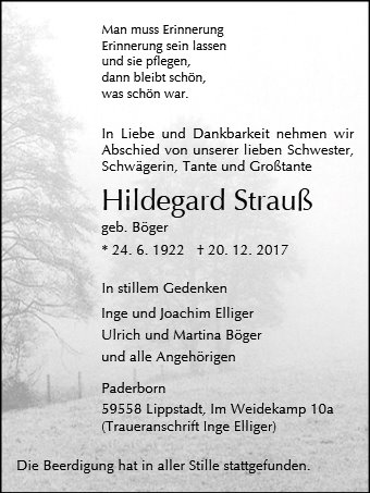 Hildegard Strauß