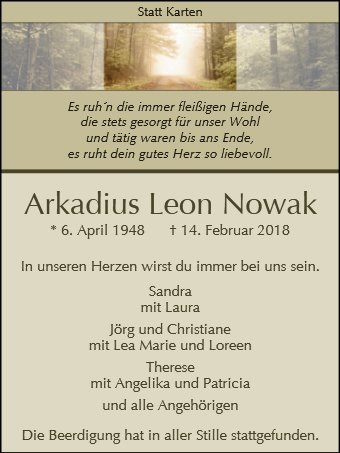 Arkadius Leon Nowak