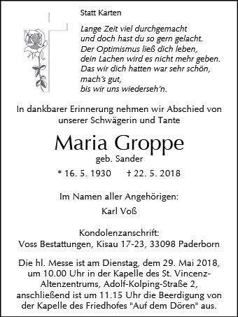 Maria Groppe
