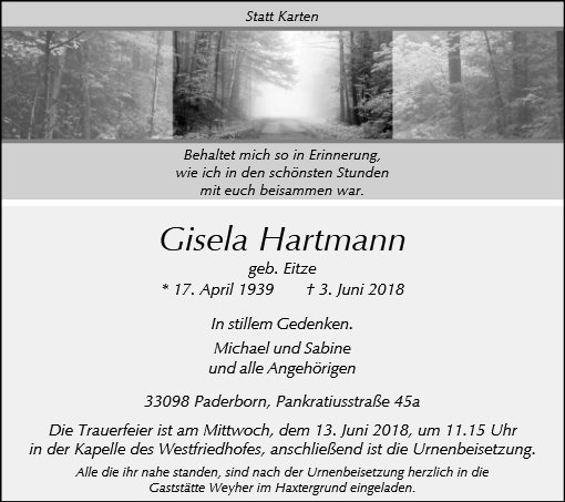 Gisela Hartmann