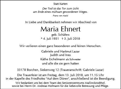 Maria Ehnert