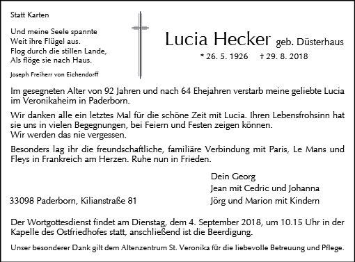 Lucia Hecker