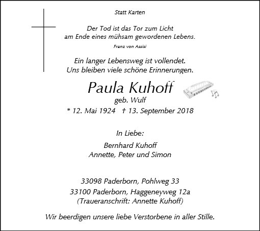 Paula Kuhoff