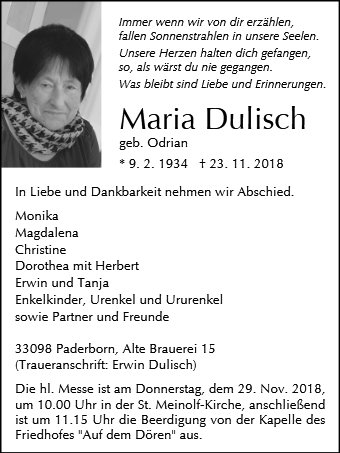 Maria Dulisch