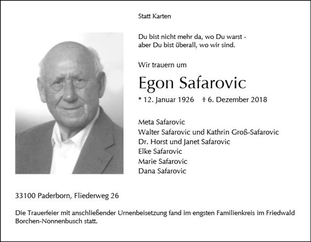 Egon Safarovic