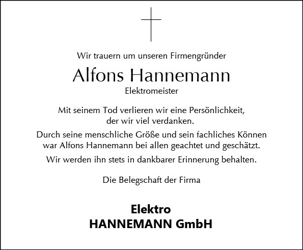 Alfons Hannemann