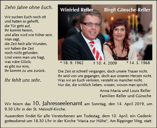 Winfried Reller + Birgit Günsche-Reller