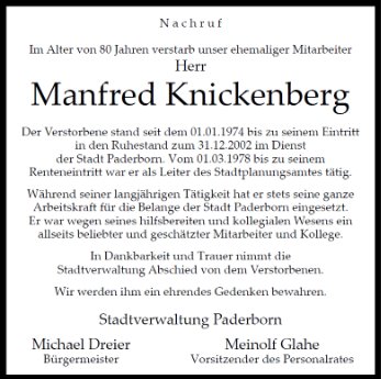 Manfred Knickenberg
