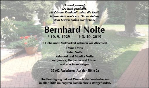 Bernhard Nolte