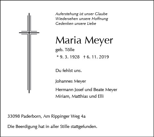 Maria Meyer