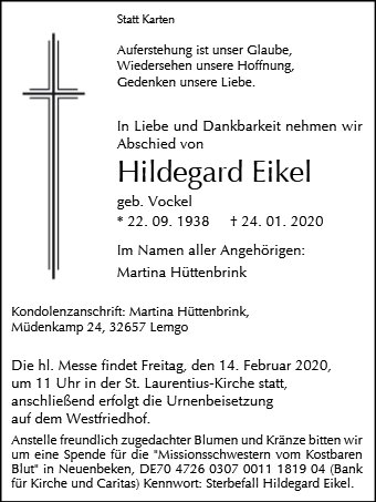 Hildegard Eikel