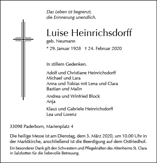 Luise Heinrichsdorff
