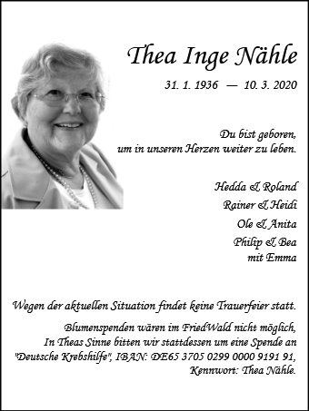 Thea Nähle