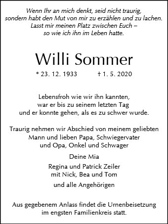 Willi Sommer