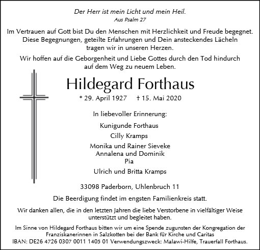 Hildegard Forthaus