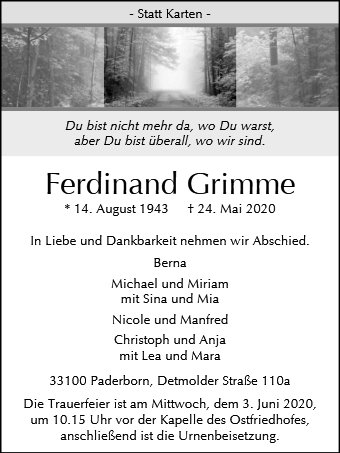 Ferdinand Grimme