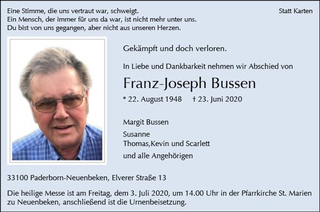 Franz Joseph Bussen