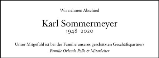 Karl Sommermeyer