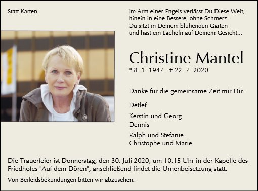 Christine Mantel