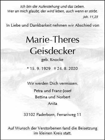 Marie-Theres Geisdecker