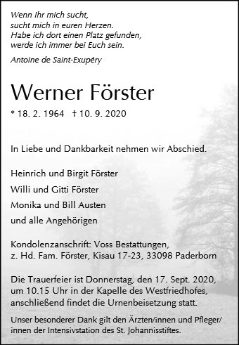 Werner Förster