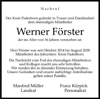 Werner Förster