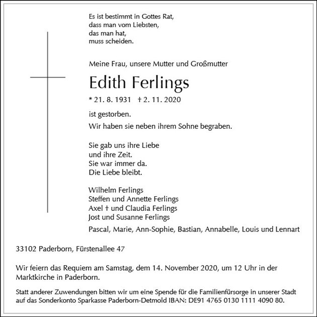 Edith Ferlings
