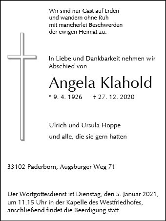 Angela Klahold
