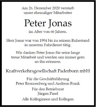 Peter Jonas