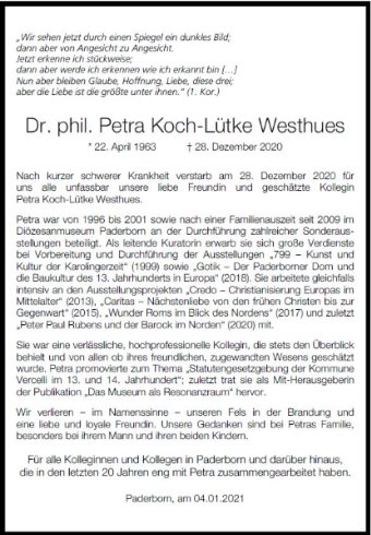 Petra Koch-Lütke Westhues