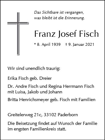 Franz Josef Fisch